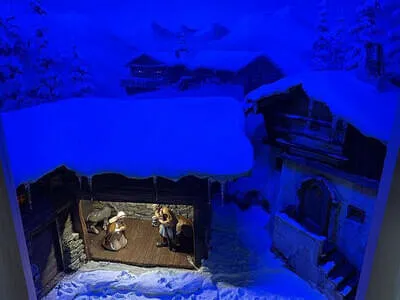 Schnee-Krippen Bild 0